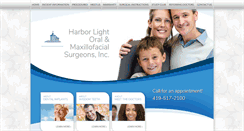 Desktop Screenshot of oralmaxsurgeons.com