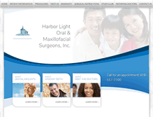 Tablet Screenshot of oralmaxsurgeons.com